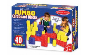 Большие картонные кубики Melissa & Doug - 40 шт 
