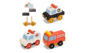 Спецмашинки Melissa & Doug