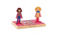 Игровой набор магнитная одевалка Эбби и Эмма Melissa & Doug