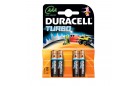 Батарейка Duracell (AAA) LR-3 2400 TURBO - 4 шт