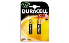 Батарейка Duracell (AAA) LR-3 2400 NEW - 2 шт