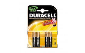 Батарейка Duracell (AAA) LR-3 2400 NEW  - 4 шт