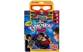 Набор для творчества с волшебной бумагой Crayola 3D - Цветной бум