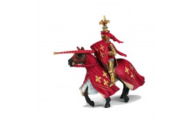 Игрушка-фигурка Schleich Рыцарь в красном на коне. Турнир - 15х8х17 - 5 см