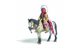 Игрушка-фигурка Schleich Вождь Сиу на коне