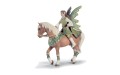 Игрушка-фигурка Schleich Эльф Фелерой в зеленом на коне