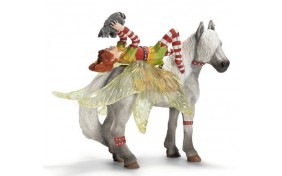 Игрушка-фигурка Schleich Фея-эльф Марвин на коне