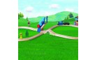 Детская железная дорога Thomas & Freands Wooden Railway Большой набор с подъемным мостом Learning Curve