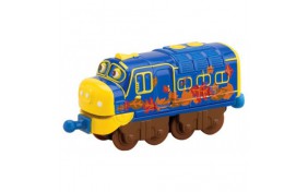 Паровозик Chuggington Брюстер в листьях