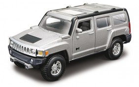 Автомодель Bburago Hummer H3 - синий металлик 1:32