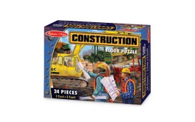 Напольный пазл Стройка Melissa & Doug - 24 элемента