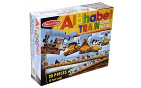 Пазл Поезд-алфавит Melissa & Doug - 24 элементов