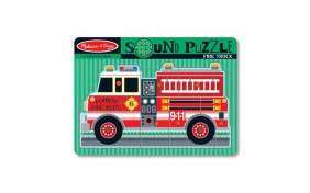 Звуковой пазл Пожарная машина Melissa & Doug 