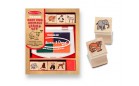 Штампы Детеныши зверей зоопарка Melissa & Doug