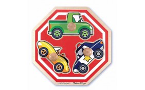 Формовой пазл Melissa & Doug Машинки
