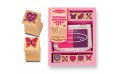  Набор штампов Бабочки и Сердечки Melissa & Doug