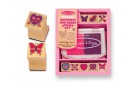  Набор штампов Бабочки и Сердечки Melissa & Doug