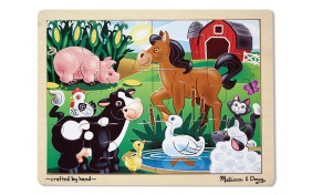 Начальный пазл Melissa & Doug На ферме