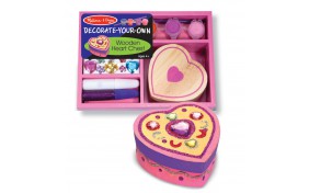 Оформительский набор Melissa & Doug сундучок-сердце  