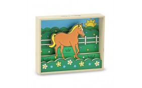 Объемная раскраска Melissa & Doug Лошадь