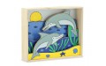 Объемная раскраска Melissa & Doug Дельфины
