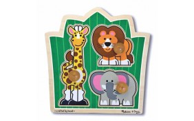 Формовой пазл Melissa & Doug Друзья из джунглей