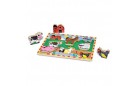 Рамка-вкладыш Melissa & Doug Ферма