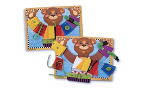 Доска - застежки Melissa & Doug 