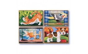Пазл Melissa & Doug Домашние животные - 4 вида