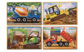 Пазл Melissa & Doug Стройка - 4 вида