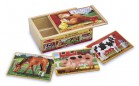 Пазл Melissa & Doug Животные на ферме - 4 вида