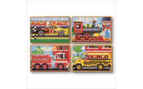 Пазл Melissa & Doug Машинки - 4 вида