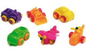 Машинки и техника ярких цветов Viking Toys - 10 см