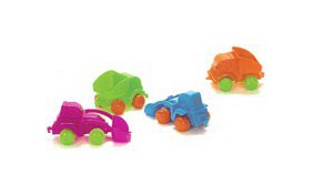 Трактор и грузовик Flexitoys - 14-17 см