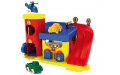Двохуровневый гараж с 2 машинками и вертолетом Viking Toys