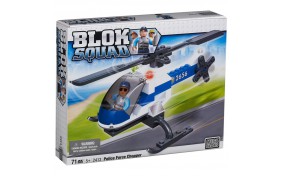 Игровой набор Mega Bloks Полицейский вертолет - Серия Городская техника - 71 дет