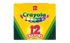 Разноцветные стандартные восковые мелки Crayola - 12 шт