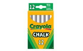 Белые мелки Crayola - 12 шт