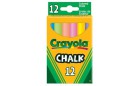 Цветные мелки  с пониженным выделением пыли Crayola - 12 шт