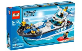 Полицейский катер Lego City
