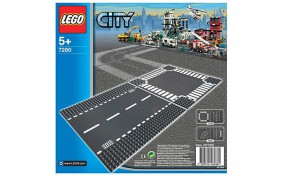 Прямая трасса и перекресток Lego City