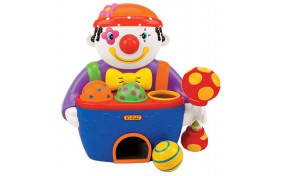 Веселый клоун с мячами K's Kids