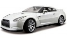 Автомодель Bburago Nissan GT-R (2009) - белый, 1:18