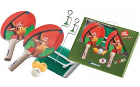 Игровой набор Mondo Настольный Теннис - 2 ракетки, сетка, 3 мяча