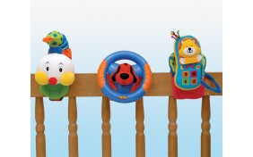 Гусеничка, руль и мобильный телефон K's Kids на креплении