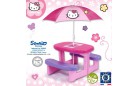 Столик для пикника с зонтиком Hello Kitty Smoby