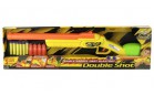 Помповое оружие BuzzBeeToys Double Shot Blaster 2 типа патронов