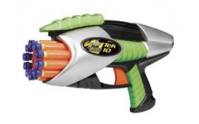Помповое оружие BuzzBeeToys Tek 10 Dart Blaster