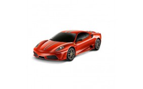 Игровой набор - FERRARI 430 SCUDERIA (автомодель со светом и звуком, аксессуары)