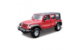 Авто-конструктор Bburago - JEEP WRANGLER UNLIMITED RUBICON